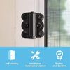 2.75" Black Self-Closing Door Hinges Set – 2 Regular, 1 Adjustable Hinge