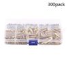 ARCELI 300 stücke M3 Messing Hex Spalte Standoff Spacer Schraube Mutter Sortiment Kit mit Box