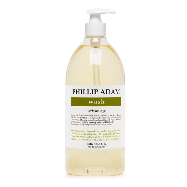 PHILLIP ADAM Verbena Sage Hand & Body Wash, 33.8 Oz