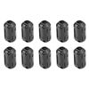 Rebower Clip-on Ferrite Ring Core- 7mm / Black / 10pcs