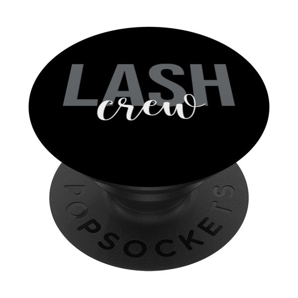 Lash Crew Lash Artist Eyelash Lover PopSockets Swappable PopGrip