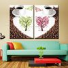 Cross stitch, coffee, heart, C0052