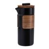 ChefWave Travel French Press Coffee Maker Ceramic 16.5oz Capacity