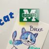 Manhattan College Primary Logo Rectangle Acrylic Fridge Refrigerator Magnet
