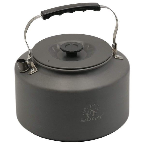 Bulin 2.2L Camping Kettle Camp Tea Coffee Pot Large Outdoor Hiking Kettle Pot Portable 2.4 Quart Camping Tea Kettle