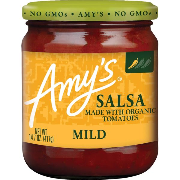 Amy's Organic Salsa, Fat Free Tomato, Mild, 14.7 Ounce