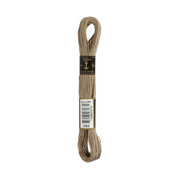 ANCHOR Matt Embroidery Thread, Running Length: 10M tundra Embroidery Threads