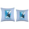 The Polar Express Big Train Throw Pillow