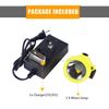 Superbright Headlight Safety Mining Headlamp BK2000 1+6 Led Mining Light Rech...
