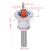 Countersink Drill Bit, Adjustable Countersink Drill Bit Set, Self Tapping Screw Step Drill Tool with Adjustable Depth Stop for Woodworking, Taper Hole Drill