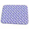 Dish Drying Mat - Two Kisses Collided Lip Bold Blue Lips Pattern Pattern - Lipstick Kisses