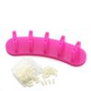 KADS Plastic Nail Art Manicure Practice Display Training Practice with Fixed Stand and 100 Pcs Nails