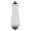 Moen 97466 Monticello Replacement Lever Handle Insert, Porcelain and Chrome