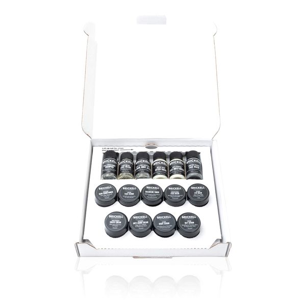 Brickell Men's Starter Sample Kits (Scented)