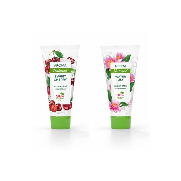 SWEET CHERRY 75 ml + WATER LILY 75 ml EL KREMİ