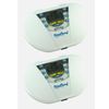 VitaCarry advanced pill case 4 Compartment 4 Alarm Vibrating Timer  (2PACK)