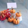Orange Pumpkin Place Card Holder (Individual or Bulk Rates available)