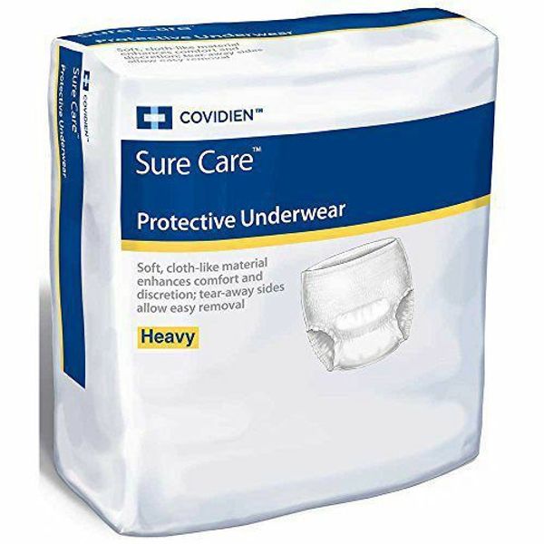 Surecare Disposable Protective Underwear Large, 2 Pack