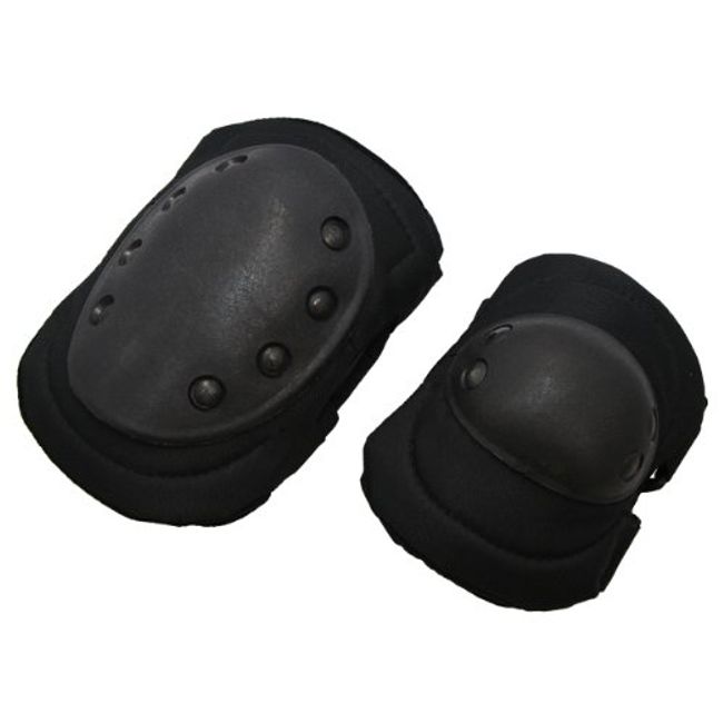 Protection Elbow & Knee Pad Set, Black