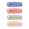 harukita Comb, Folding Comb, Double Hair Brush, Double Headed, Anti-Static, Lightweight, Travel, Portable, 4 Colors, Set of 4