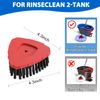 Small Full Bristle Scrub Brush ONLY for O-Cedar RinseClean 2-Tank System