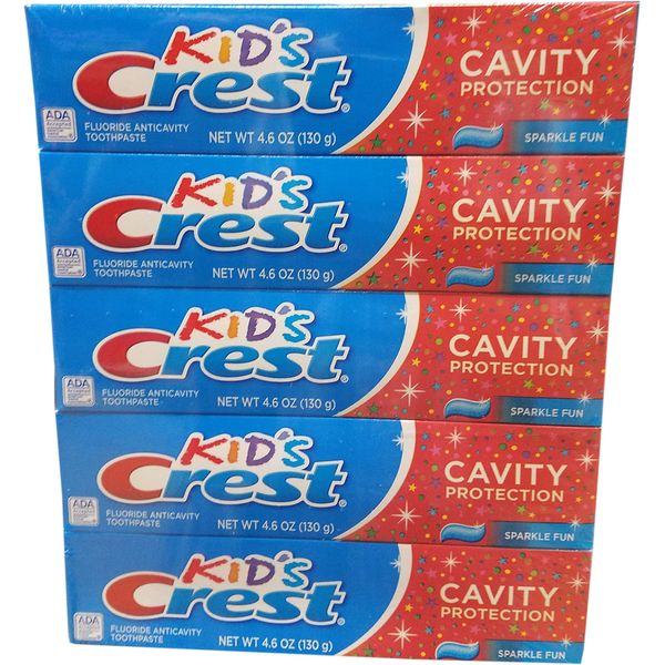 Crest 48204 Kid's Sparkle Fun (5 pack)