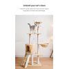 Pet Daily Kit Cat Tree 5-Tier Cat Scratch Posts Cat Perch Multi-Level Stable