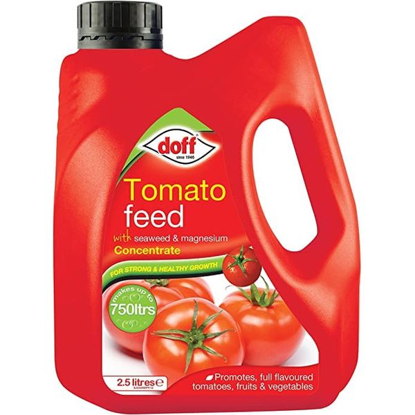 2.5L Tomato Feed Concentrate for Healthier & Tastier Tomatoes, Feed for Tomatoes Liquid Plant food fertiliser for Optimum Growth