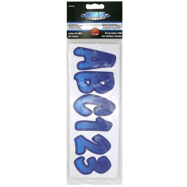 Shoreline Marine Letter, Colors May vary