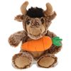 PLUSH CARROT - SUPER SOFT PLUSH - SITTING BUFFALO