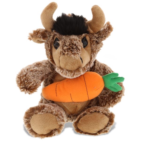 PLUSH CARROT - SUPER SOFT PLUSH - SITTING BUFFALO