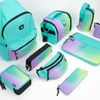 Sunset Small Flat Pencil Case, Green MILAN®
