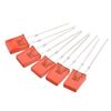 PATIKIL 2x5x7mm x LED Light Lamp Bulb, 150Pcs Rectangular Bright Lighting Emitting Diode for Electronic Component Indicator, Red