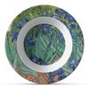 Irises (Van Gogh) Plastic Bowl - Microwave Safe - Composite Polymer