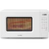 COMFEE CMO-C20M1WH Retro Microwave with 11 Power Levels, Fast Multi-Stage Cookin