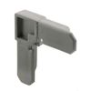 Prime-Line 3/4 In. x 3/8 In. Gray Plastic Screen Frame Corner (100-) In Box