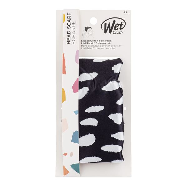 Wet Brush Headscarf -Black