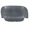 Dart Clear Pack PET Tamper Resistant Rectangle Food Container 8 oz | 200/Case