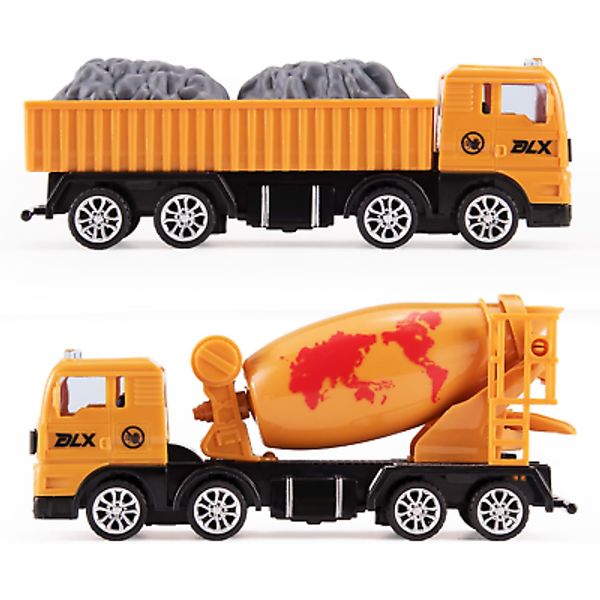 Construction Toy Trucks for Todder Boys, Vehicles Set of Dump Truck, Cement Mixe