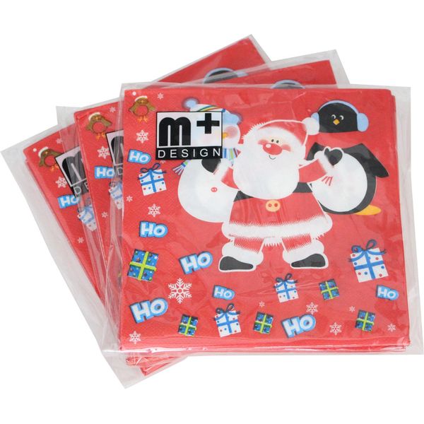 Paper Napkins Medium + 3 Pack Decoupage 20 Piece 2 Ply