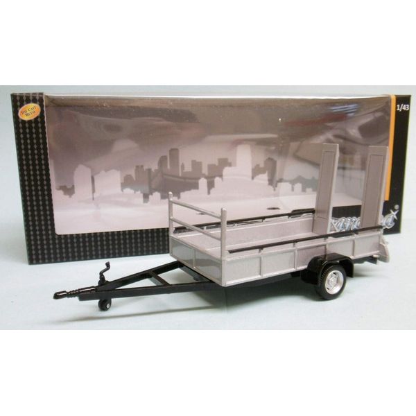 Cararama CAR251TTDB-Trailer with 1 axle, 1:43 scale