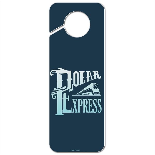 Polar Express Stacked Plastic Door Knob Hanger Sign - Image