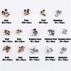 1450PCs Metric Rivets Kit Rivnut Tool Flat Head Threaded Insert Nut Knurled Body
