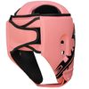 Farabi Boxing Head Guard Protector Kick Boxing MMA Training Helmet Pink (Small)