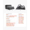 Orthopedic Bed Wedge Pillow 4 Pcs Adjustable for Back Leg Neck Sleep GERD