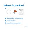 NICOR Lighting RSD81120SWH RSDS8 Disk Light, White