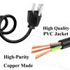 Power Cord Replacement for Starlink Router V2 3 Prong 8.2ft C5 Power Cable