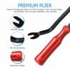 650Pcs Car Retainer Auto Fasteners Push Trim Plastic Clips Pin Rivet Bumper Kit