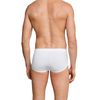 Schiesser Essentials Double Rib Sports Briefs Pack of 6, White, 3XL
