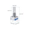 QUARKZMAN 2 Stück EC11 Encoder Code Schalter Potentiometer 360 Grad Drehung für Lautstärkeregelung oder Datenauswahl auf LED oder LCD Display [7 Stifte 20mm Welle]
